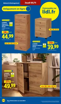 LIDL - Prévisualisation de LIVARNO Meuble bas Verona, À monter soi-même. L'unité. valide à partir de 05/11/2026 | Page: 32