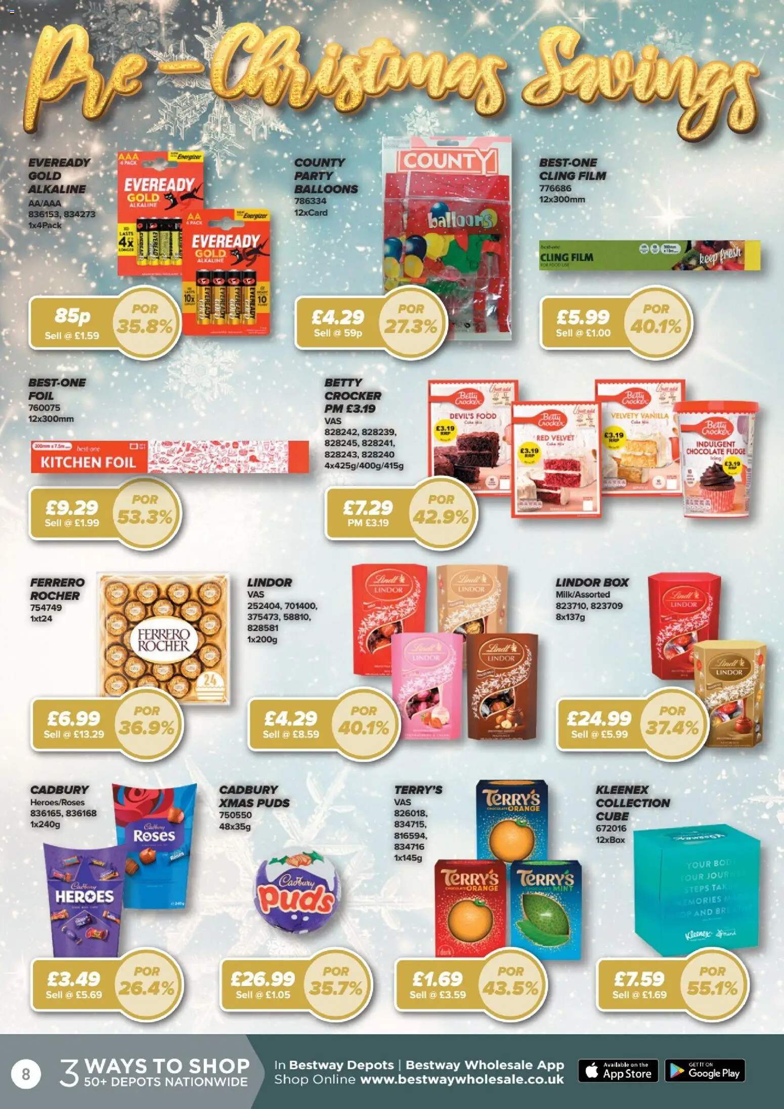 {H1} | Page: 8 | Products: Box, Fudge, Vanilla, Orange