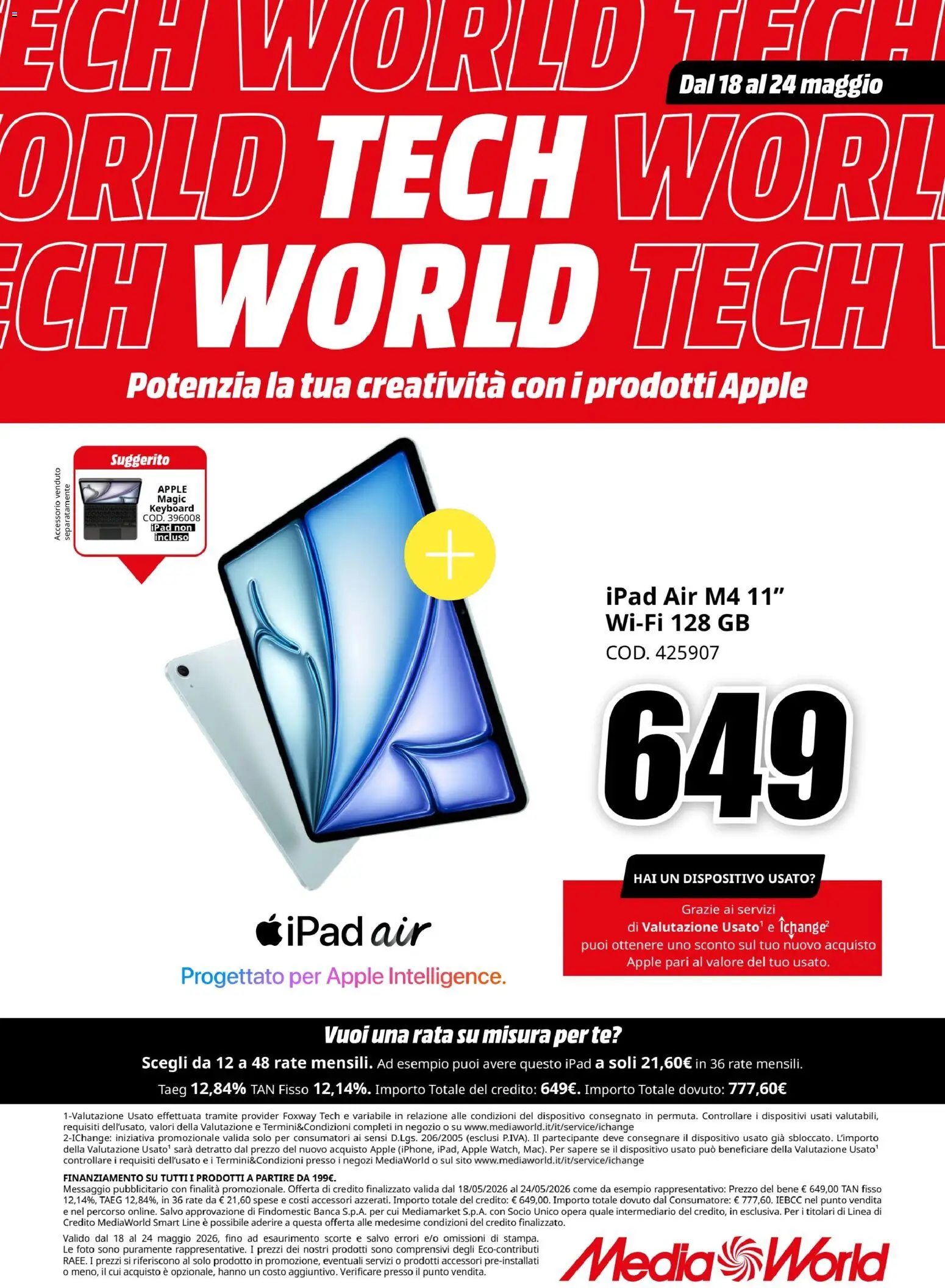 Volantino Media World del 18.05.2026 | Pagina: 6