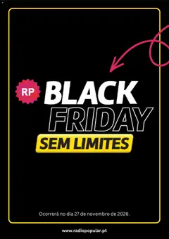 Pré-visualização Radio Popular Black Friday aviso válido de 27/11/2026