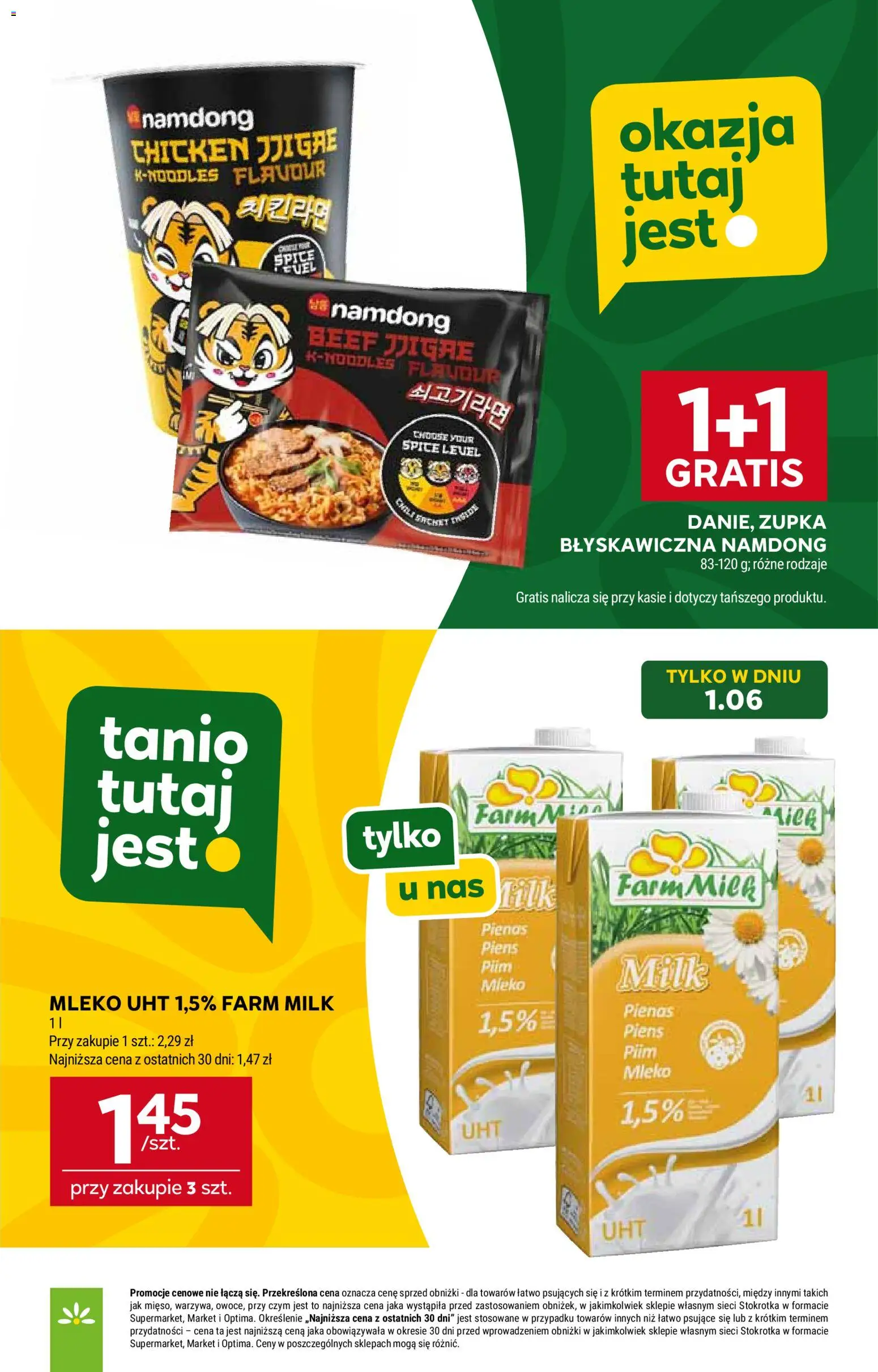 Stokrotka gazetka od 28.05.2026 | Strona: 28 | Produkty: Stokrotka, Mleko