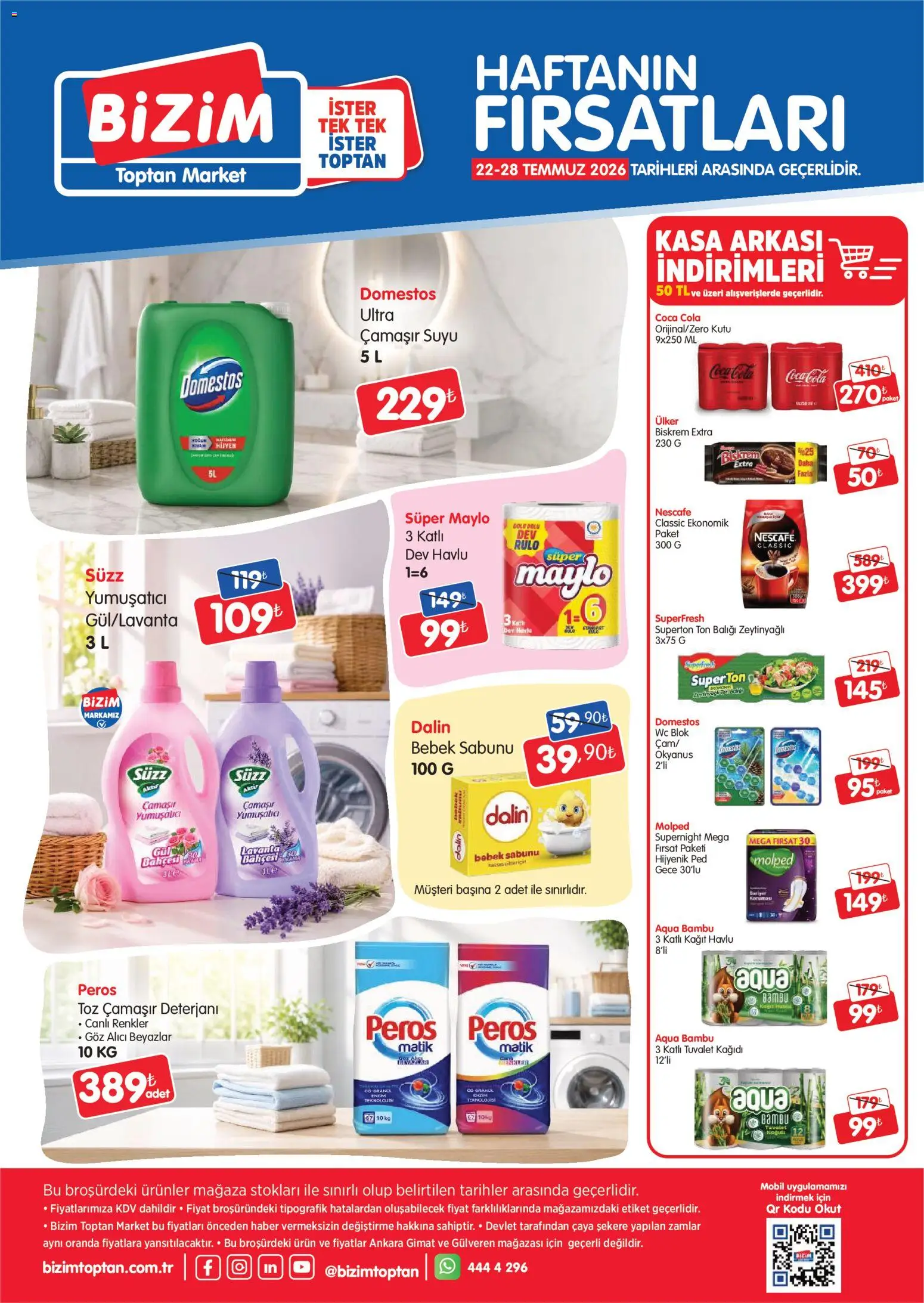 Bizim Toptan Katalog - 22 Temmuz 2026 tarihinden itibaren geçerlidir | Sayfa: 3