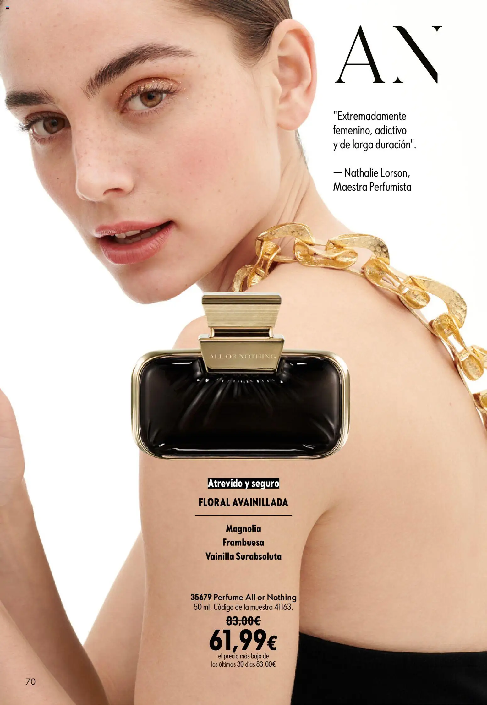 Oriflame - Catálogo Campaña 11 │ válido desde el 05/08/2026 | Página: 70 | Productos: Perfume