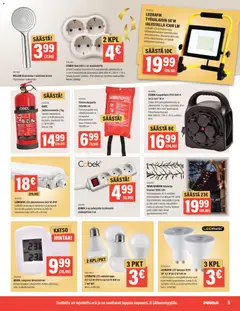 Puuilo-mainoslehti voimassa 08/10/2026 alkaen | Sivu: 5 | Tuotteet: Lämpömittari, Jatkojohto, Vene, Voi