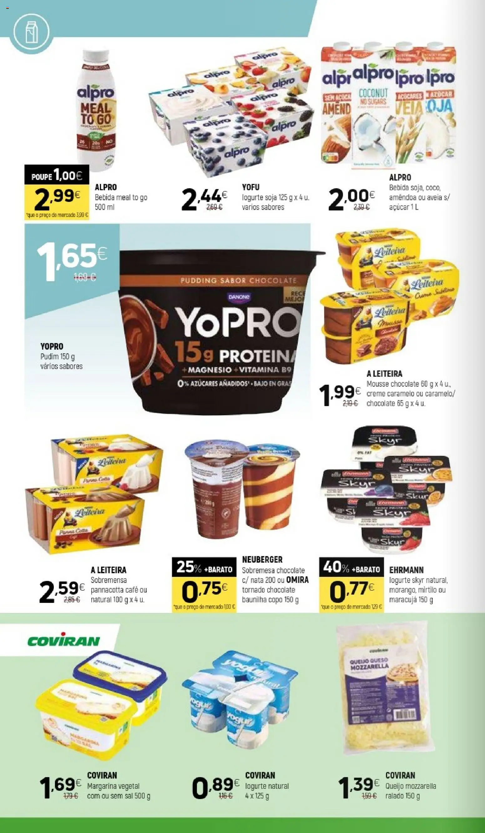 Coviran folheto │ válido de 22/09/2026 | Página: 4 | Produtos: Baunilha, Queijo Mozzarella, Sal, Bebida