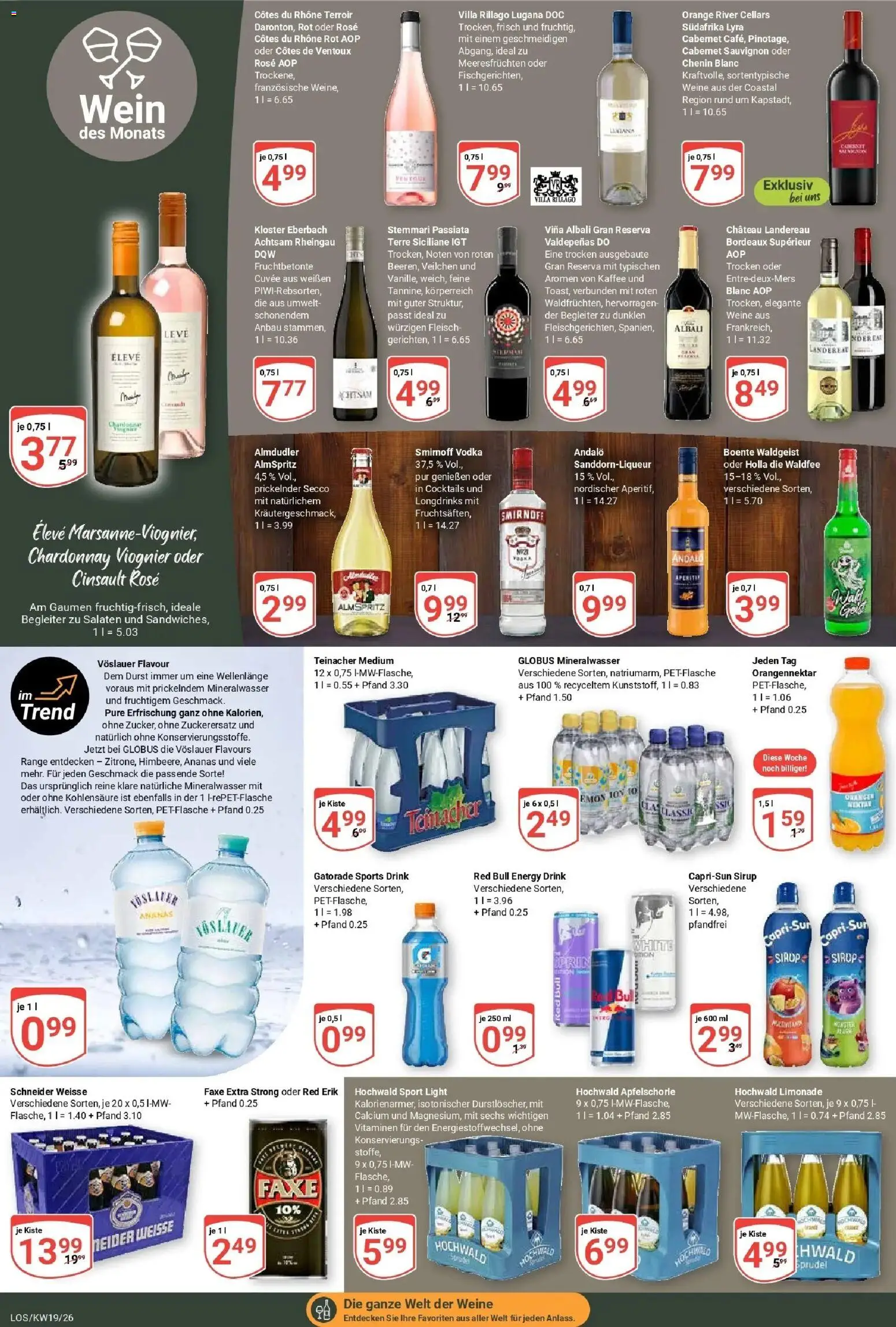 Globus Prospekt Losheim Am See	 – gültig ab 04.05.2026 | Seite: 21 | Produkte: Ananas, Limonade, Smirnoff, Vodka