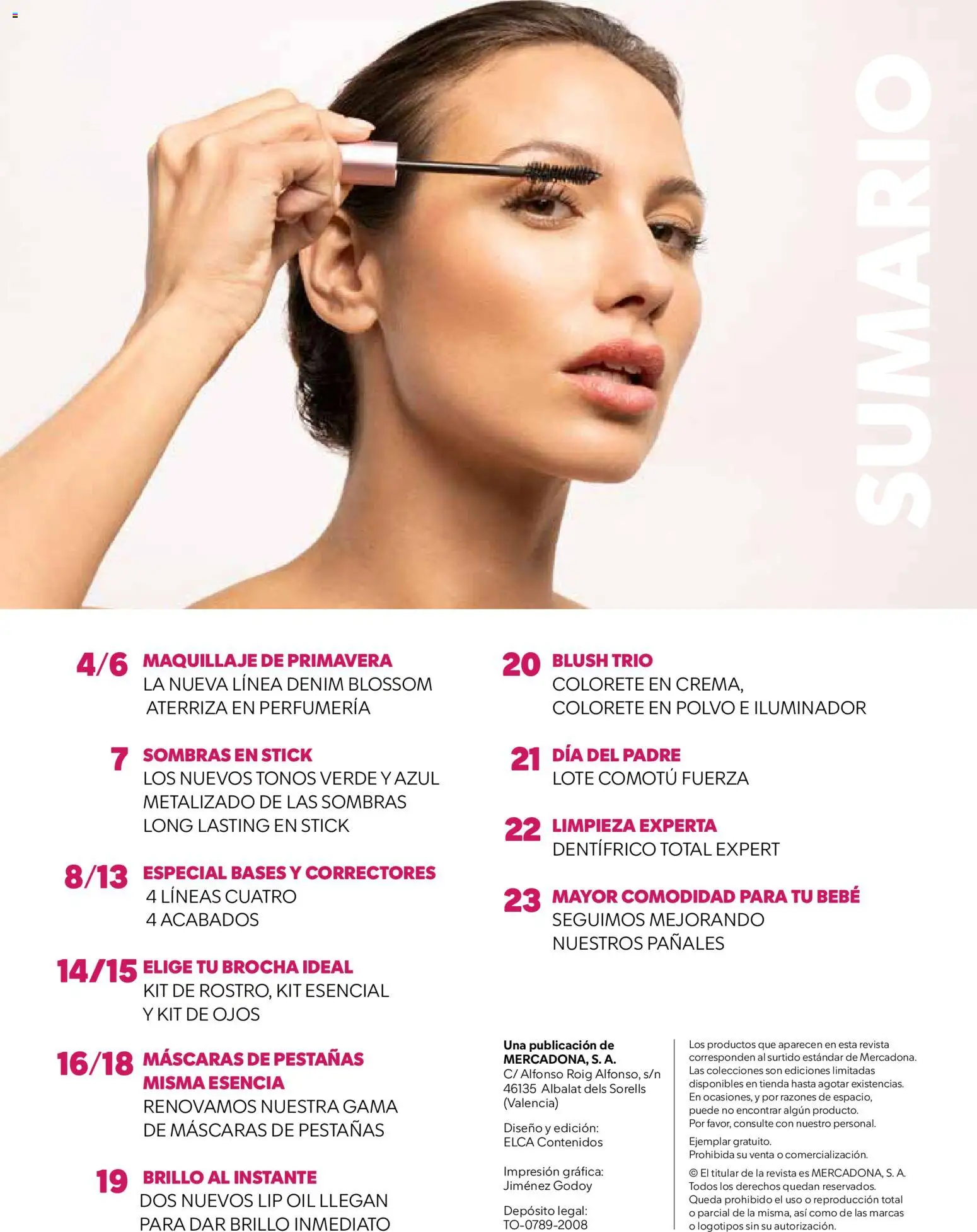 Catálogo Mercadona - febrero-marzo 2026 │ válido desde el 01.02.2026 | Página: 3 | Productos: Maquillaje, Polvo, Iluminador, Colorete