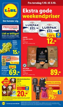Lidl - Tilbudsavis gyldig fra 27/09/2026