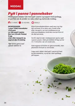 Forhåndsvisning av Joker TORO - kjempegodt nok! gyldig fra 07.04.2026 | Side: 20 | Produkter: Egg, Olje, Суміш дитяча, Strandväska