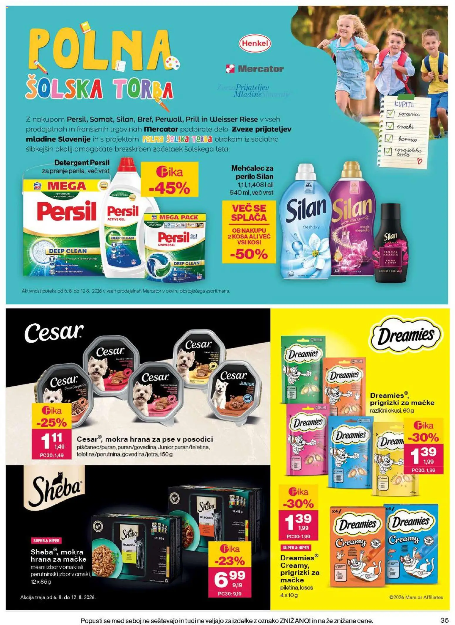 Novi Mercator katalog ponudbe – veljaven od 06.08.2026 | Stran: 35
