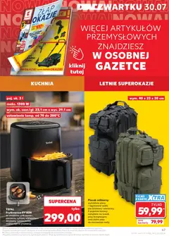 Náhled letáku Kaufland Polsko leták od 30.07.2026 | Strana: 67 | Produkty: Tefal, Karty