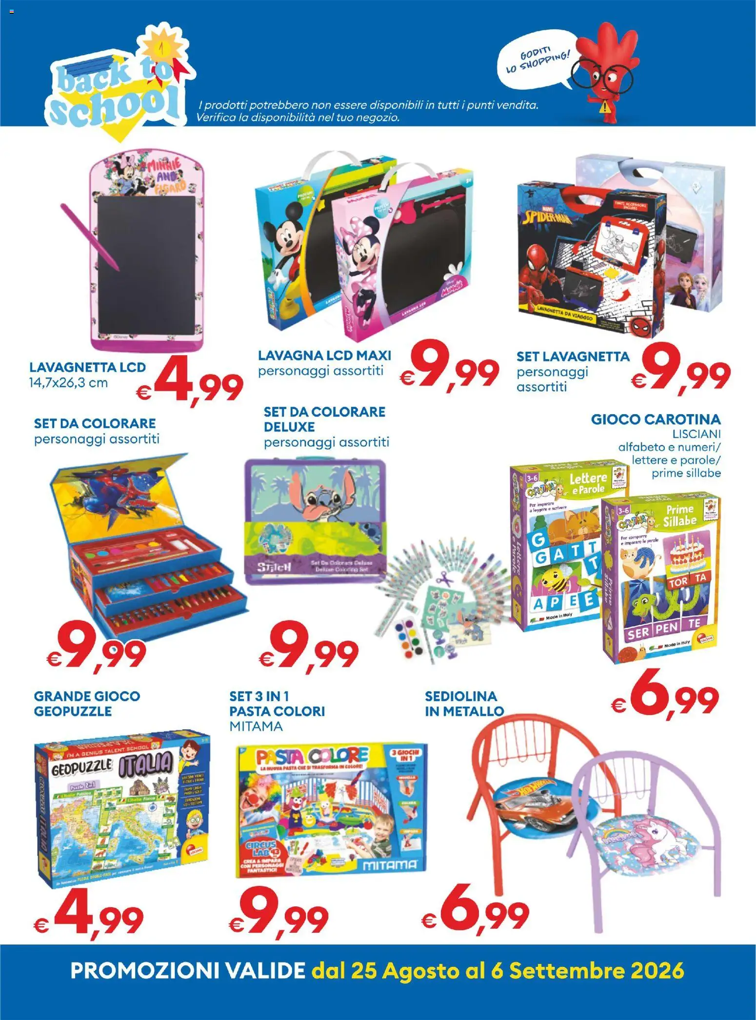 Volantino MD Discount del 25/08/2026 | Pagina: 23 | Prodotti: Pasta, Gioco