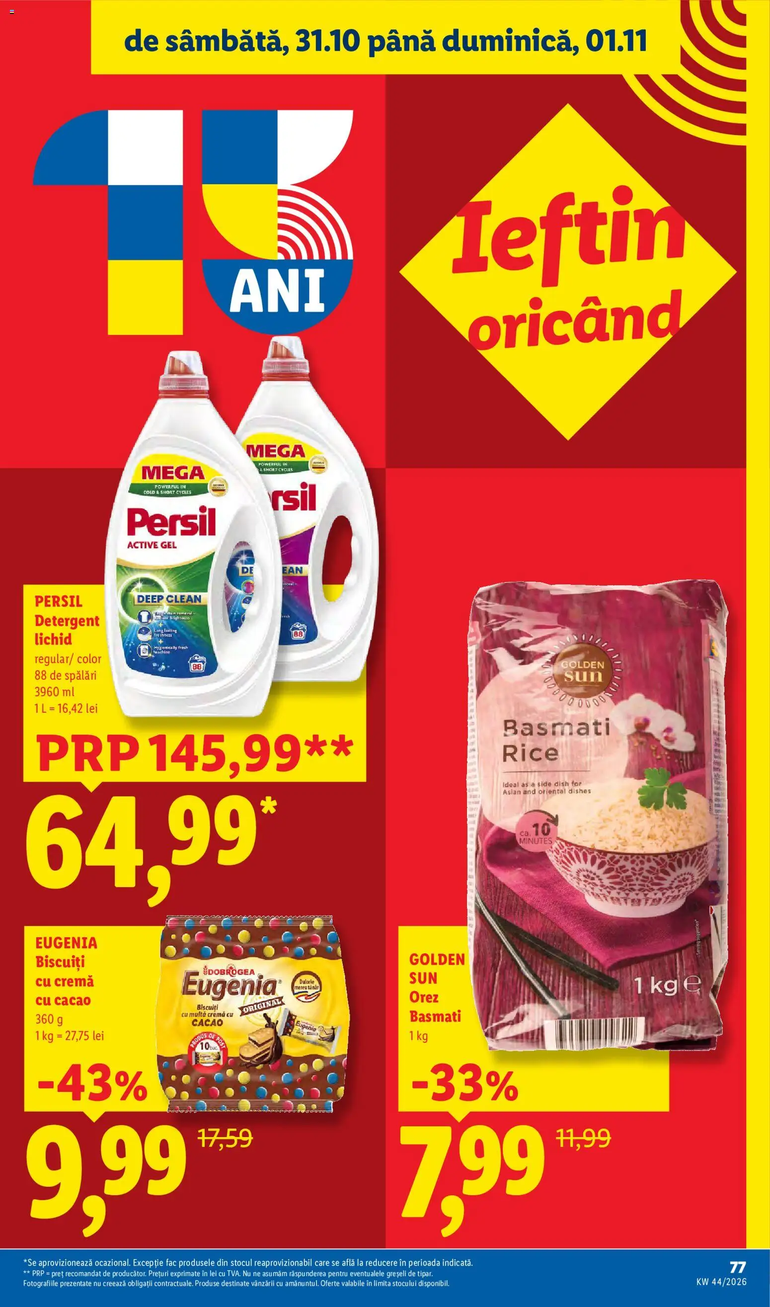 Noul catalog Lidl – valabil de la 26.10.2026 | Pagină: 77
