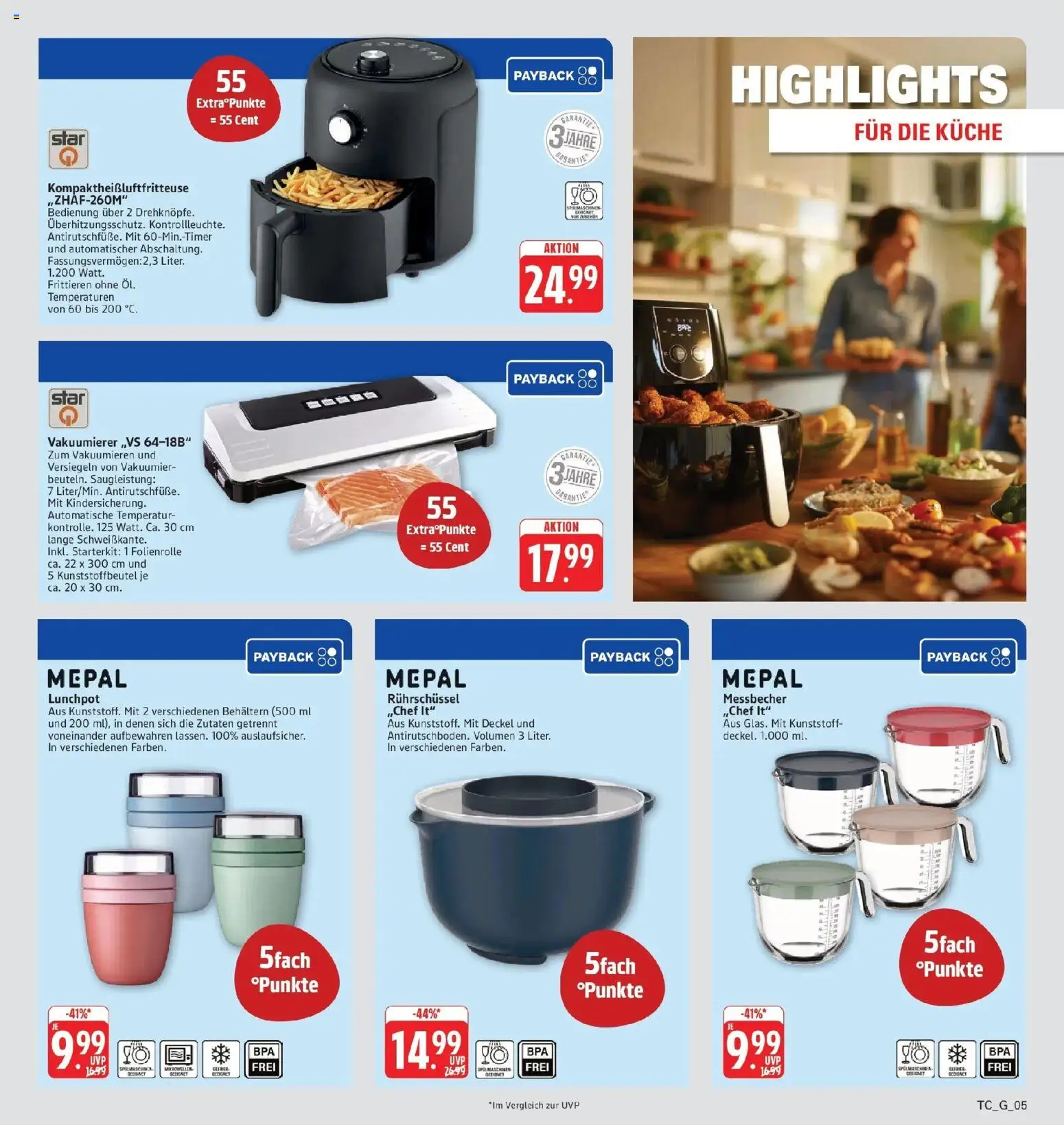 Edeka Prospekt Eislingen – gültig ab 27.07.2026 | Seite: 33 | Produkte: Vakuumierer, Küche