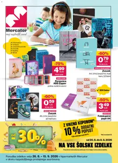 Mercator katalog akcije – veljaven od 26.08.2026