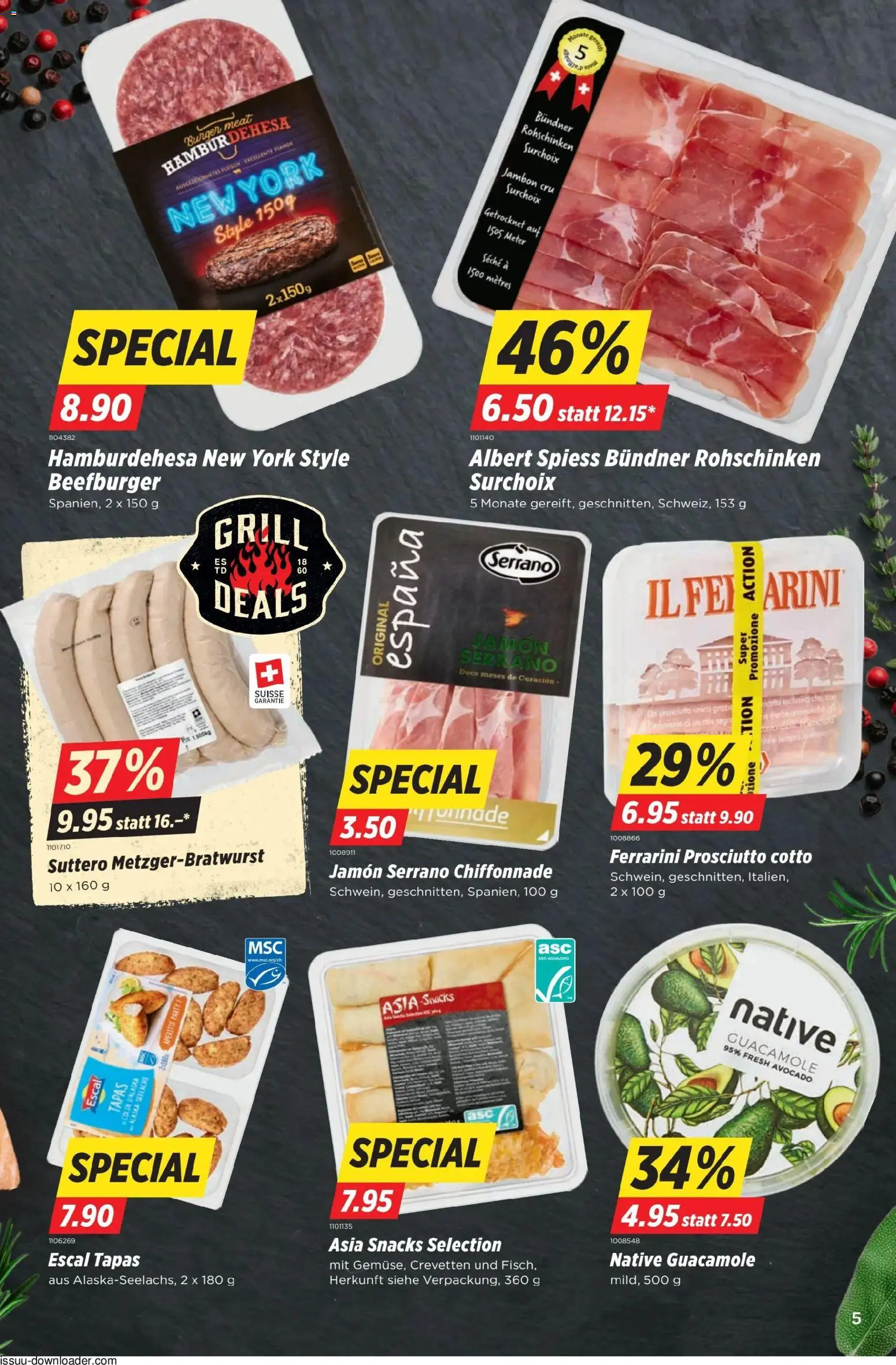 Denner aktionen – gültig ab 28.05.2026 | Seite: 5 | Produkte: Burger, Avocado, Grill