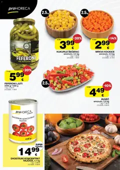 Stanić Diskont Katalog - Pregled kataloga iz trgovine Stanić Diskont, vrijedi od 25.06.2026 | Stranica: 14 | Proizvodi: Kukuruz, Rajčice, Mrkva, Feferoni