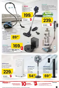 Vista previa Eroski Oh! OFERTA Málaga válido desde el 11.06.2026 | Página: 41 | Productos: Escoba, Aire acondicionado, Ventilador de pie, Robot