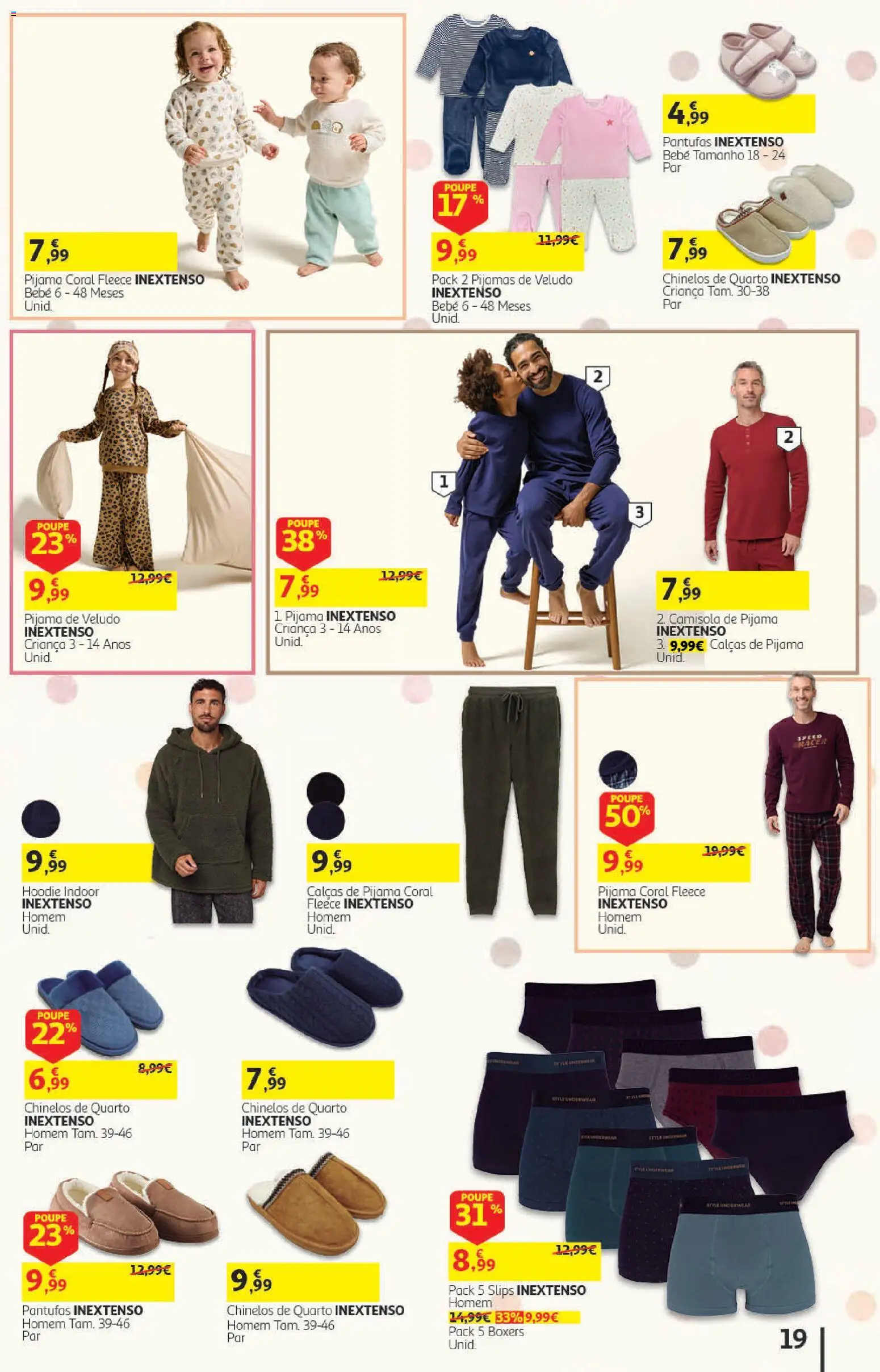 Auchan Halloween │ válido de 21/10/2026 | Página: 19 | Produtos: Chinelos, Pijama, Camisola, Pijamas