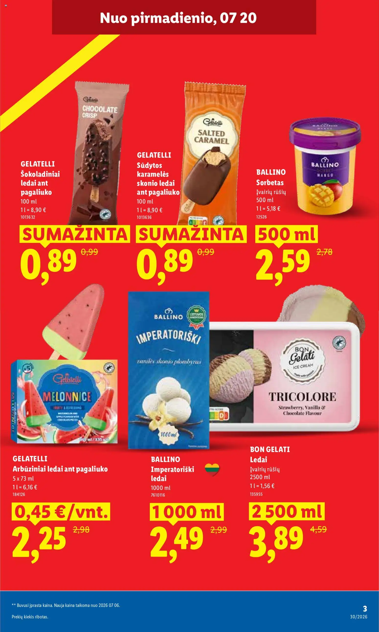 LIDL akcijos nuo 2026.07.20 | Puslapis: 3