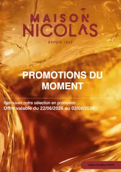 Nicolas - Prévisualisation de Nicolas catalogue valide à partir de 22.06.2026
