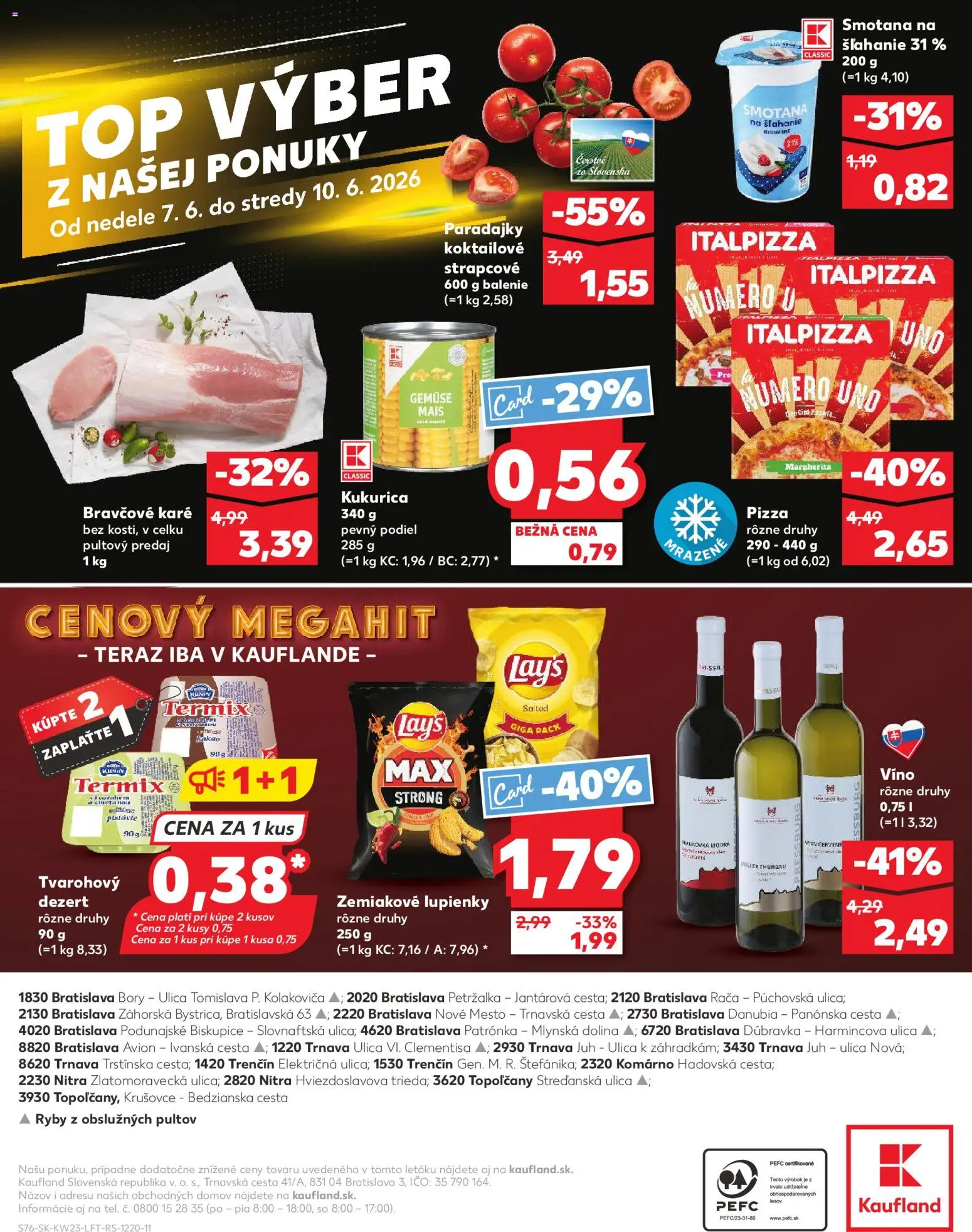 Nové Kaufland akcie – leták je platný od 04.06.2026 | Strana: 76