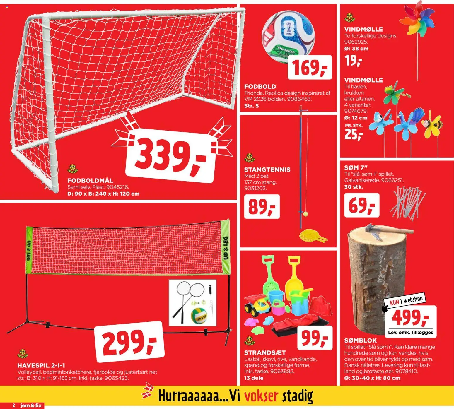Jem & fix tilbudsavis – gyldig fra 07.06.2026 | Side: 2 | Produkter: Søm
