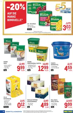 Metro angebote Profi ab 25.06.2026 gültig | Seite: 34 | Produkte: Pasta, Mayonnaise
