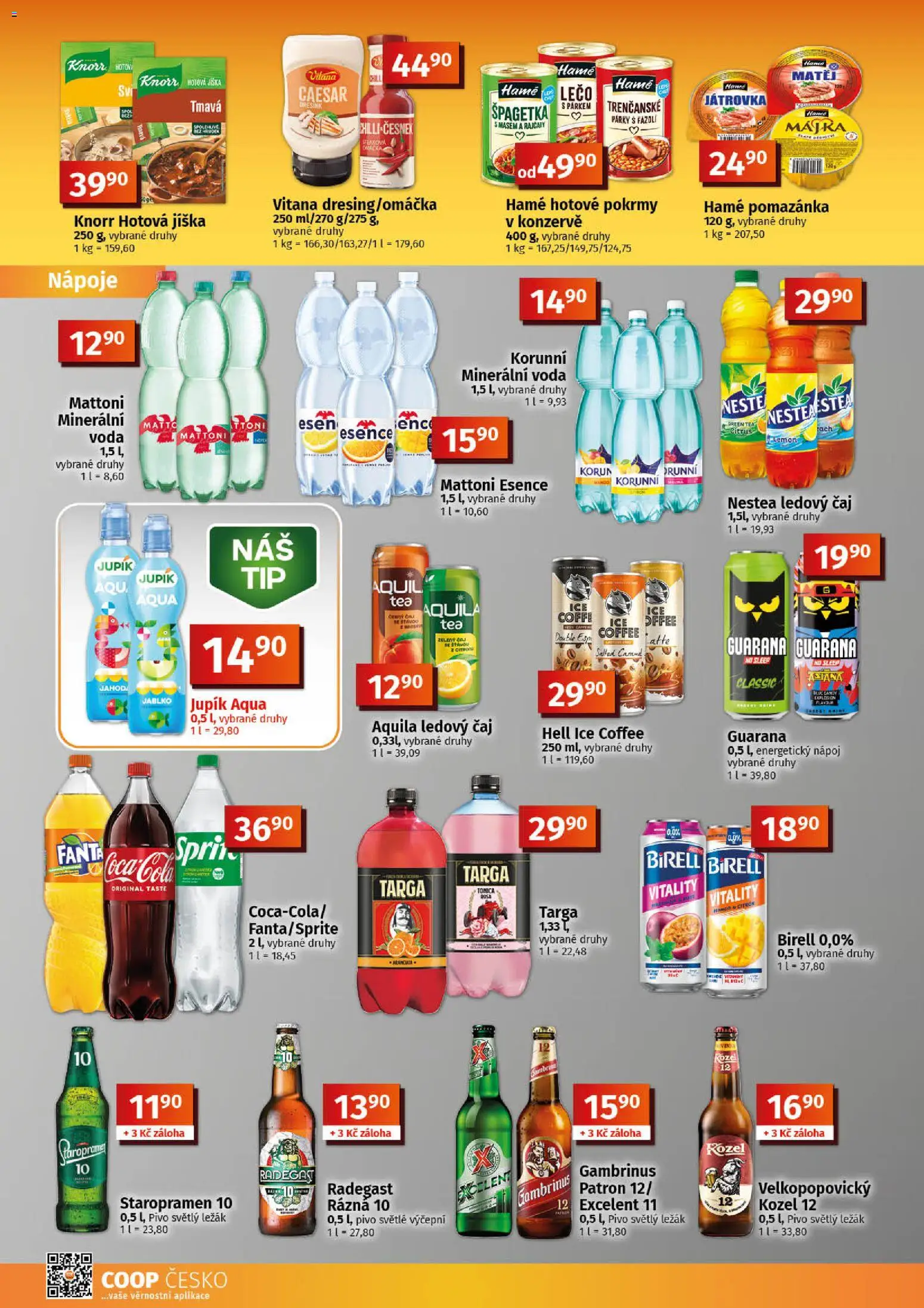 Coop leták - Tuty od 03.06.2026 | Strana: 6 | Produkty: Excelent 11, Kozel, Ice coffee, Mattoni Esence