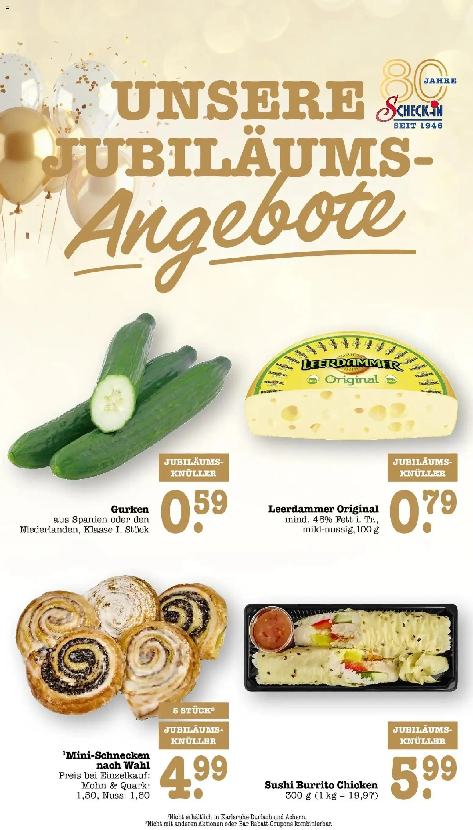 Edeka Prospekt Heidelberg (ab 28.09.2026) » Angebote Online | Seite: 3 | Produkte: Quark, Leerdammer, Gurken