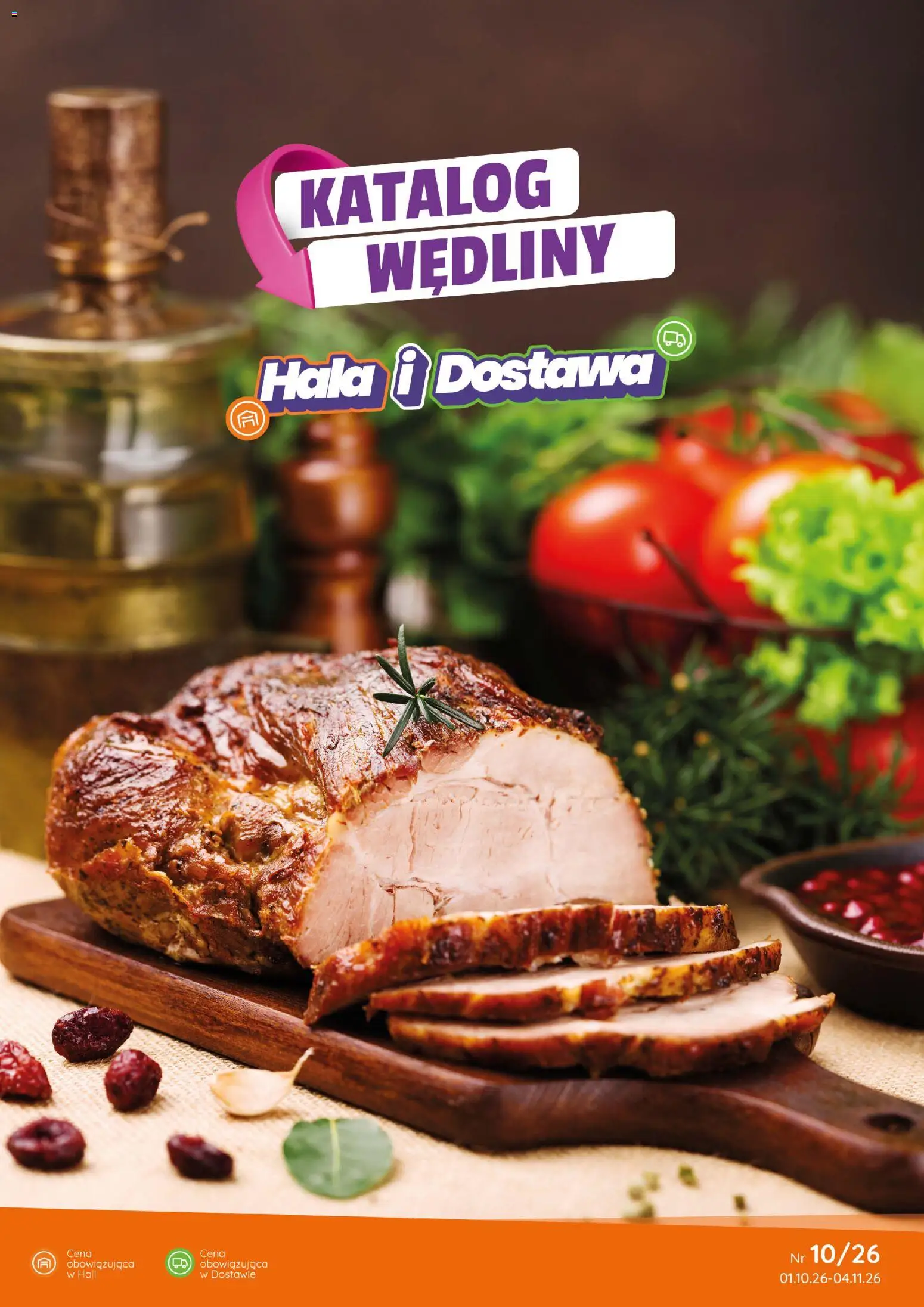 Eurocash gazetka - Katalog Wędlin od 01.10.2026 | Strona: 1 | Produkty: Wędliny