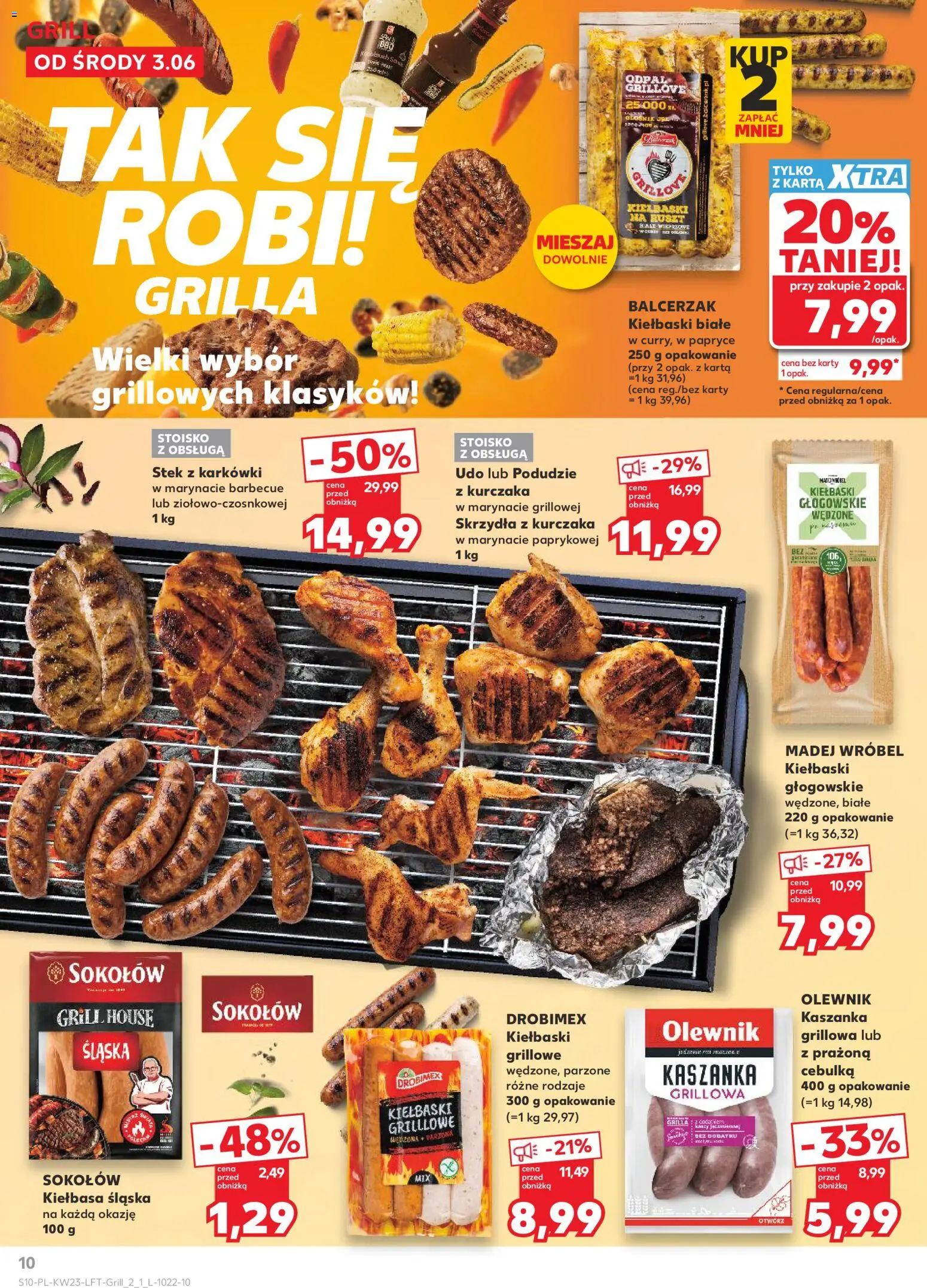 Kaufland Polsko leták od 03.06.2026 | Strana: 10 | Produkty: Karty