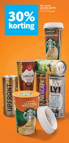 MATCHA LATTE, VANILLA - Voorbeeld van een folder van Albert Heijn, geldig van 13-07-2026 | Pagina: 22 | Producten: Double Shot, Nescafe, Cappuccino, Ijskoffie