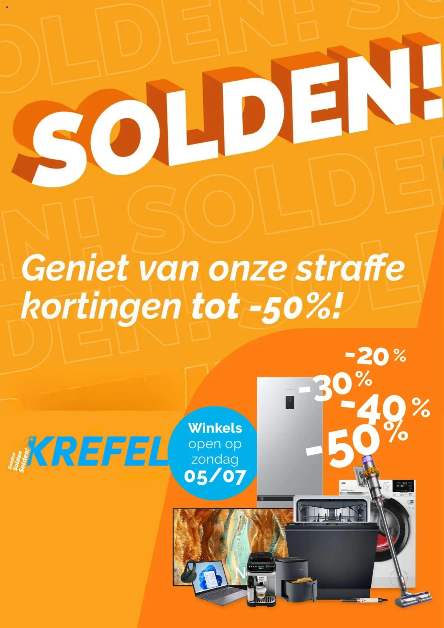 Krëfel folder / publicité (01/07/2026 t/m 31/07/2026) catalogue cover