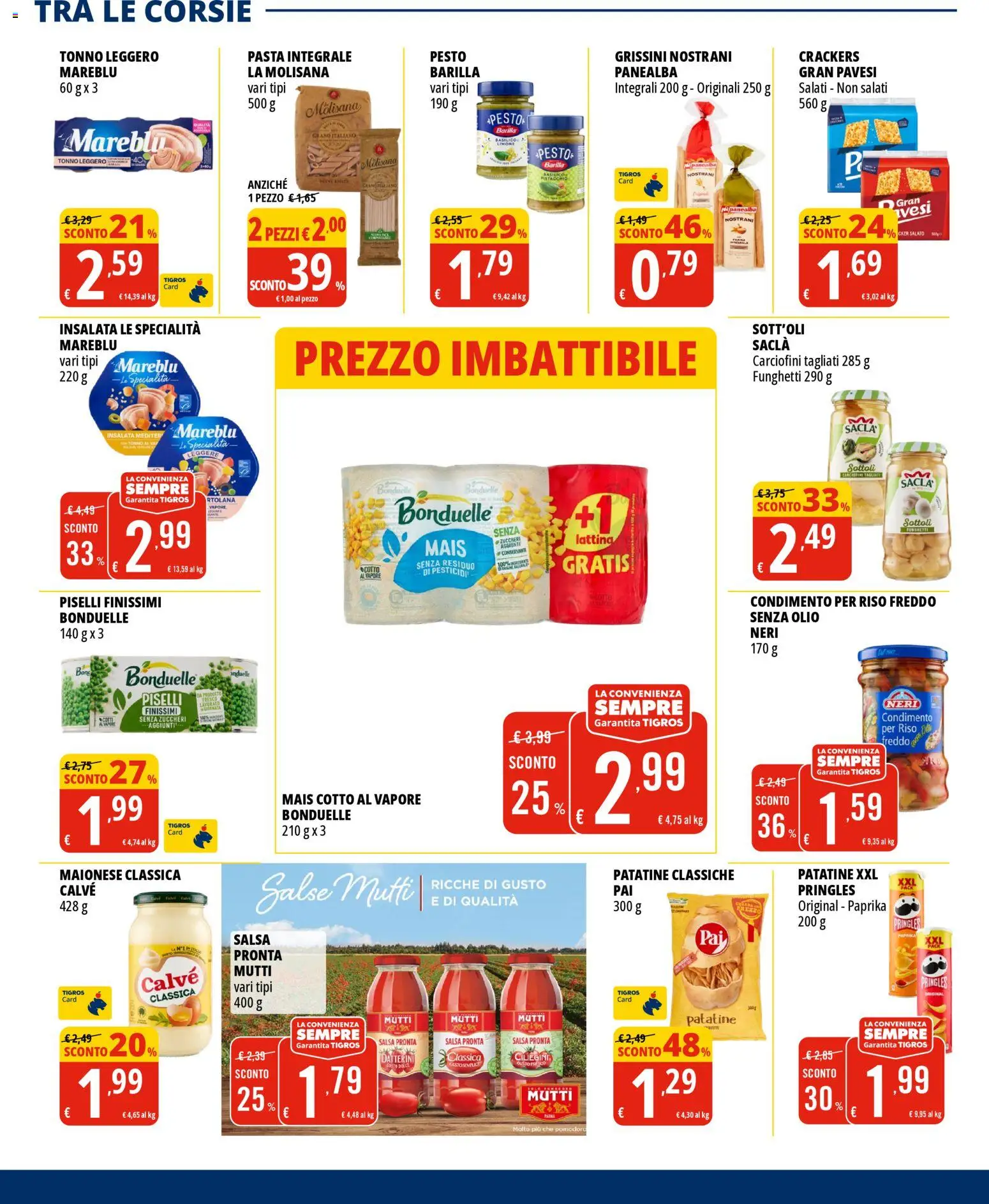 Volantino Tigros del 07.05.2026 | Pagina: 18 | Prodotti: Riso, Salsa, Limone, Pesto