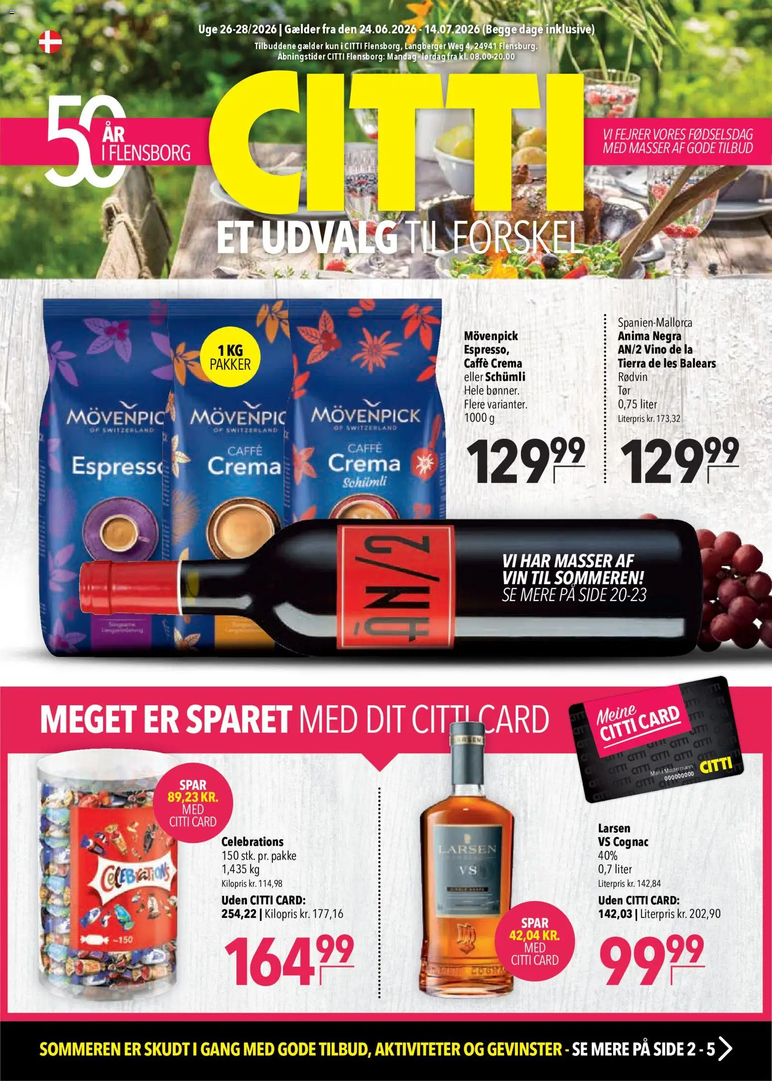 CITTI Markt Dänemark-Werbung – gültig ab 24.06.2026 | Seite: 1