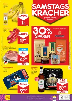 Netto Marken-Discount Prospekt ab 21.09.2026 gültig | Seite: 58 | Produkte: Bananen, Bilder, Wurst, Schinken
