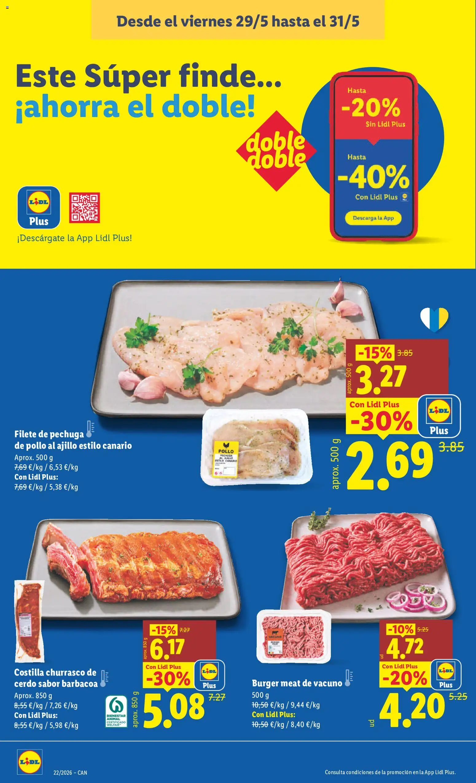 Lidl folleto │ válido desde el 18.05.2026 | Página: 20 | Productos: Cerdo, Barbacoa, Filete