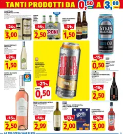 Anteprima del volantino D Più volantino valido a partire dal 11.05.2026 | Pagina: 13 | Prodotti: Pesce, Vino, Vino bianco, Profumo
