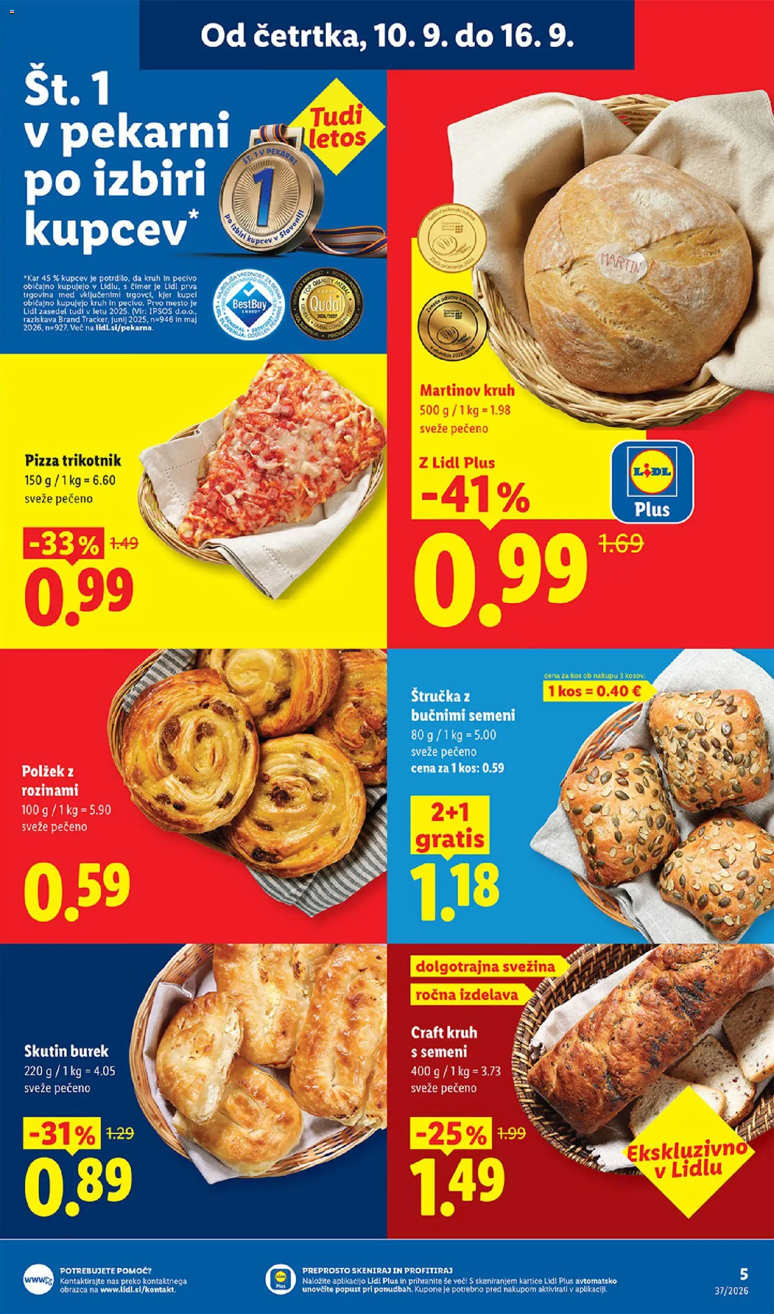 Novi Lidl katalog ponudbe – veljaven od 10.09.2026 | Stran: 5
