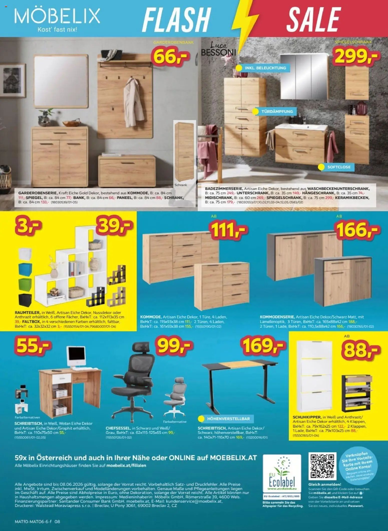 Möbelix Angebote gültig ab 01.06.2026 | Seite: 8 | Produkte: Schrank