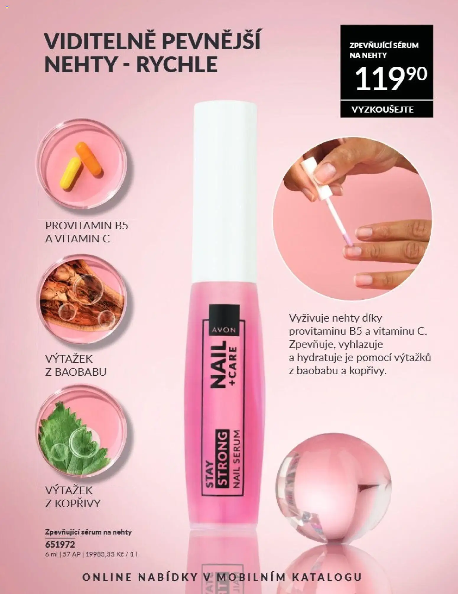 Avon Katalog 07/2026 od 01.07.2026 | Strana: 186 | Produkty: Vitamin c, Sérum, Nehty