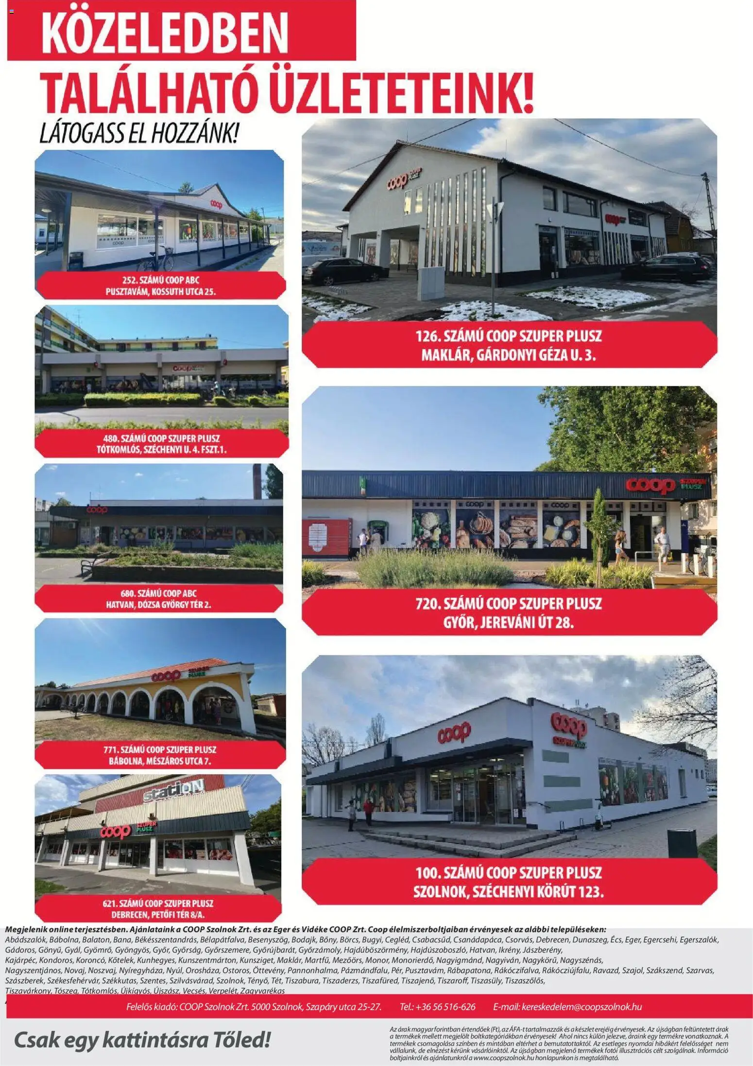 COOP Szolnok akciós ujság - amely érvényes a következő dátumtól: 2026.10.22. | Oldal: 8 | Termékek: Egér
