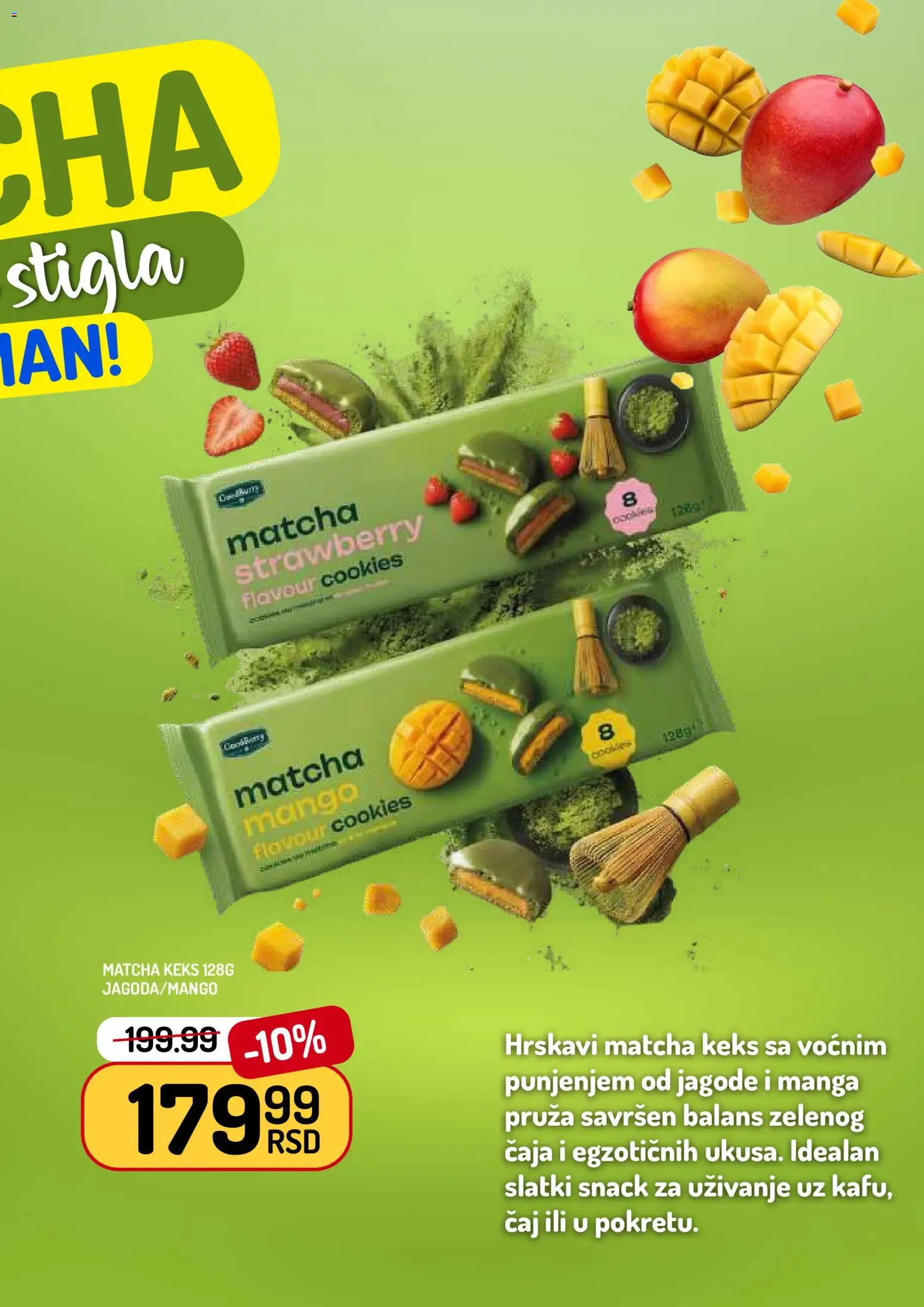 Aman katalog - važi od 22.05.2026 | Strana: 11 | Proizvode: Jagode, Keks, Mango, Čaj