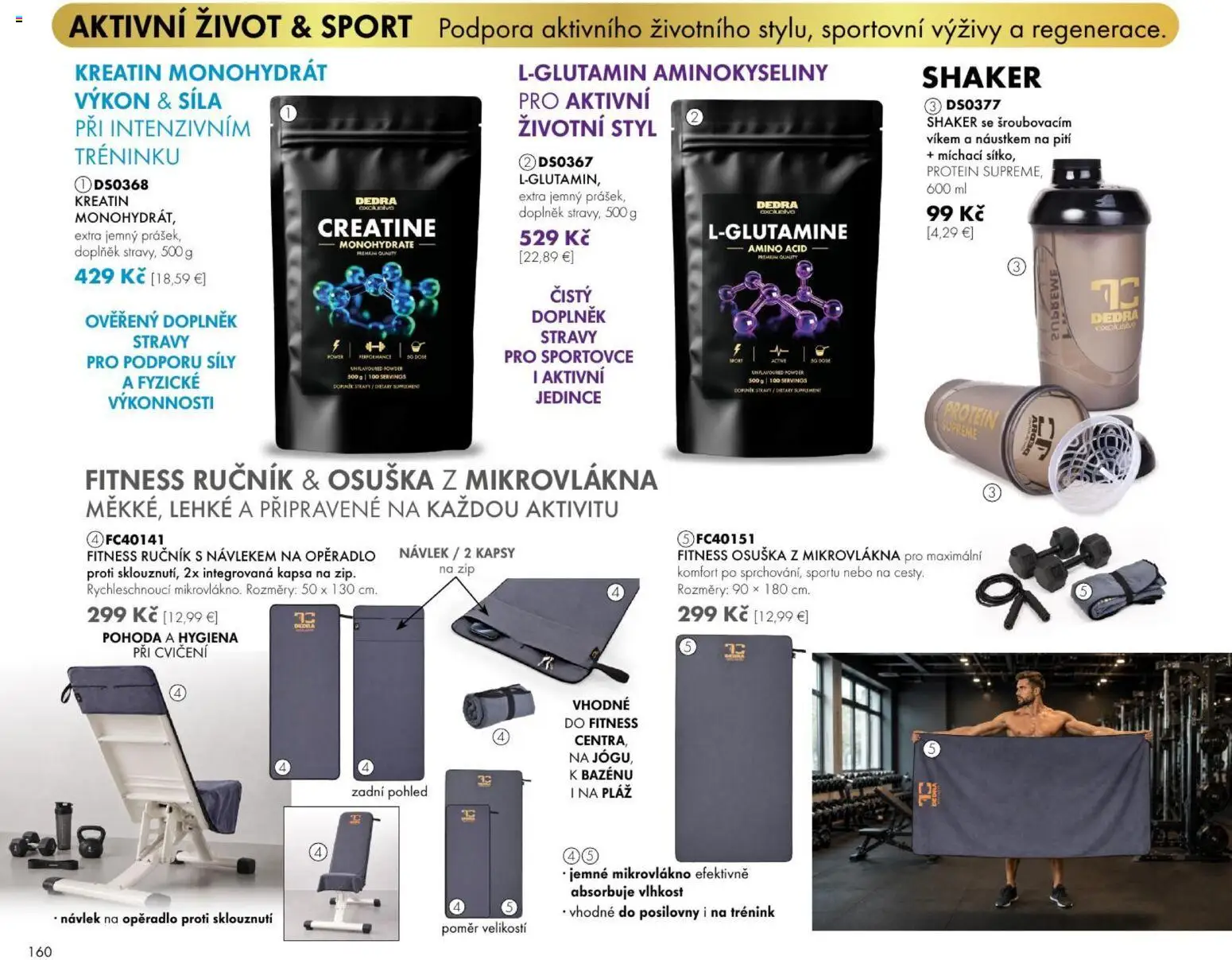 Nové Dedra akcie – leták je platný od 23.10.2026 | Strana: 60 | Produkty: Protein, Osuška