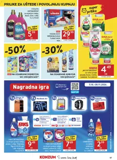 Konzum HR akciós újság - amely érvényes a következő dátumtól: 2026.10.07. | Oldal: 37