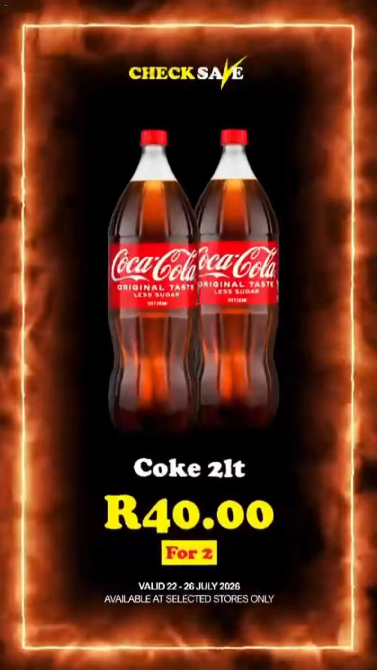 New Check Save catalogue – valid from 23/07/2026 | Page: 3 | Products: Coke, Sugar
