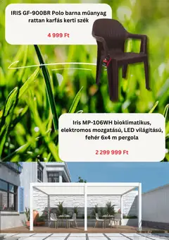 Best Byte akciós újság - amely érvényes a következő dátumtól: 05.05.2026 | Oldal: 3 | Termékek: Kerti szék, Szék