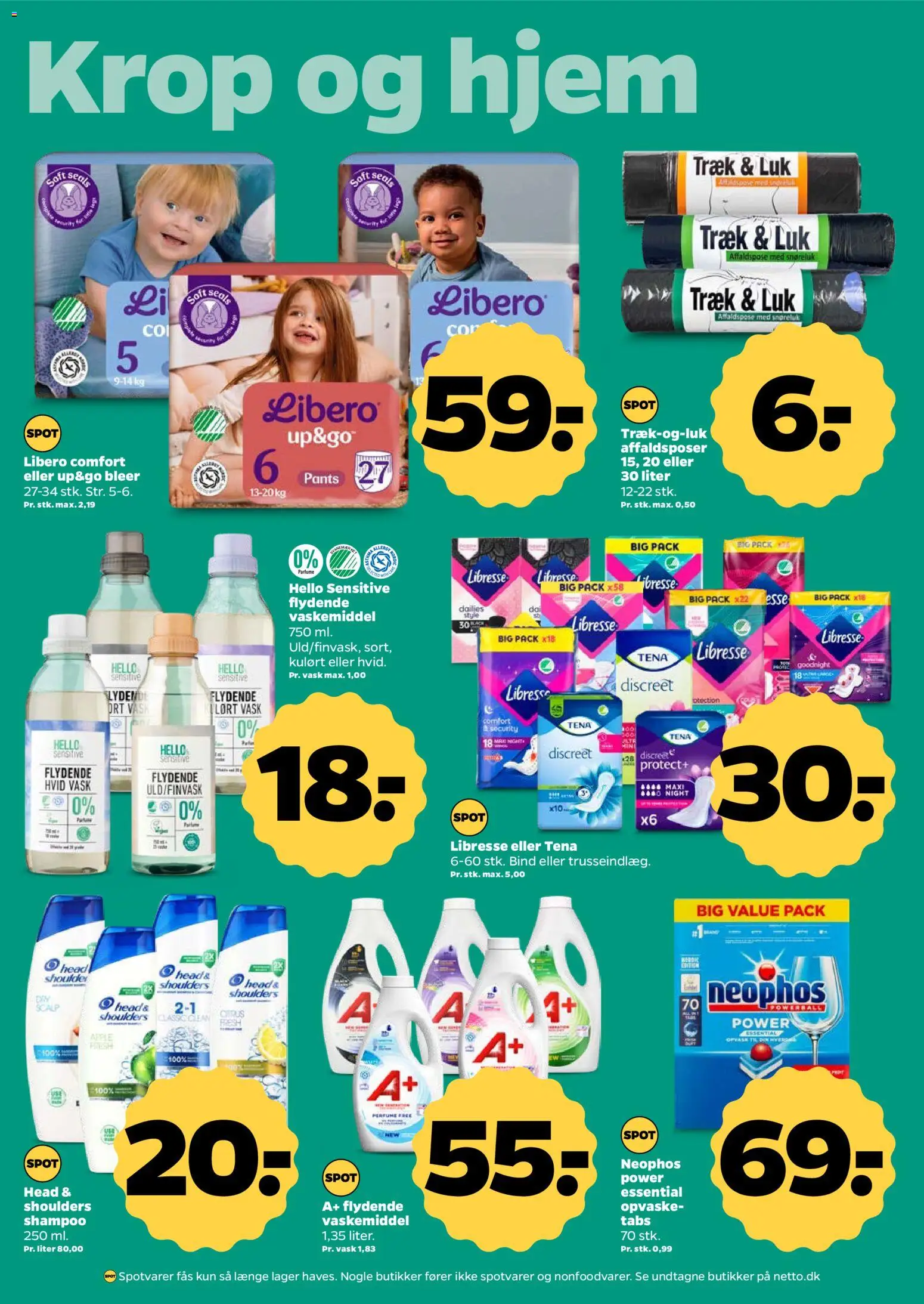 Netto tilbudsavis – gyldig fra 15/08/2026 | Side: 20 | Produkter: Shampoo