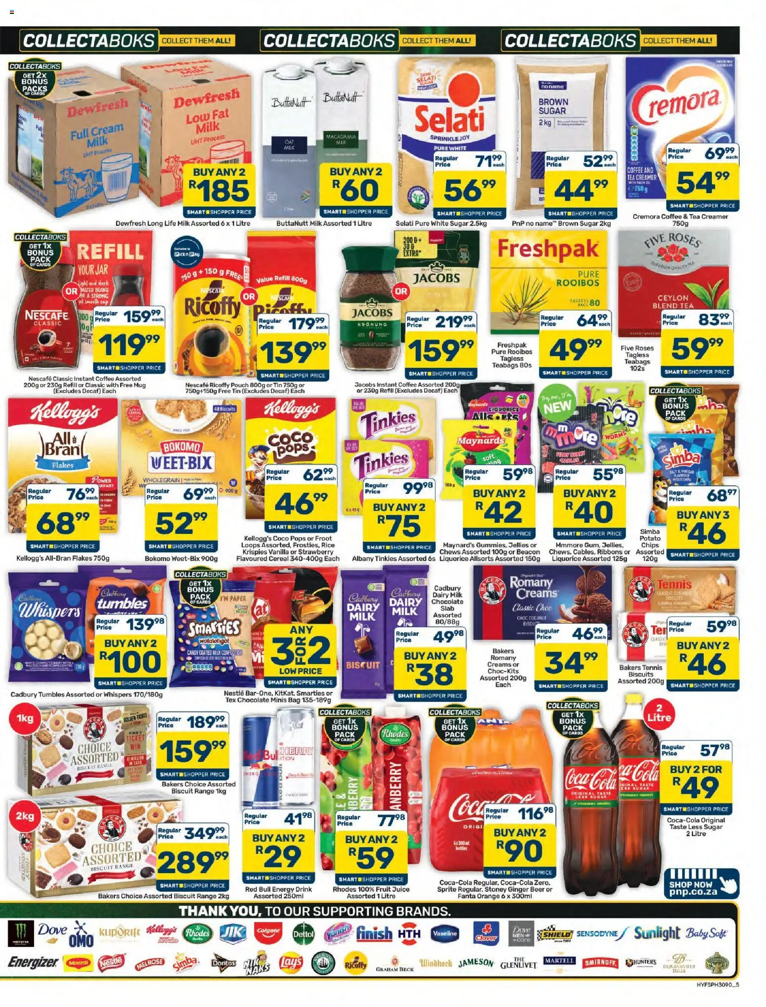 New Pick n Pay catalogue – valid from 23/10/2026 | Page: 5 | Products: Beans, Rice, Fanta, Sugar